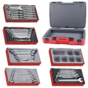 TENG TOOLS 46 Piece Metric & SAE Regular, Ratcheting & Stubby Wrench Kit TC-6T-26